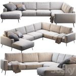 دانلود فایل سه بعدی BoConcept Carlton 2