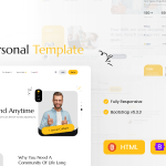 EventFlow – Event & Conference Organization React NextJS Template دانلود قالب سایت نمونه کار و رزومه هارپر HARPER