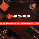 قالب باشگاه ورزشی و Gym وردپرس Hadkaur