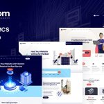 دانلود قالب سایت در دست ساخت Journex دانلود قالب شرکت میزبانی و هاستینگ Hostom