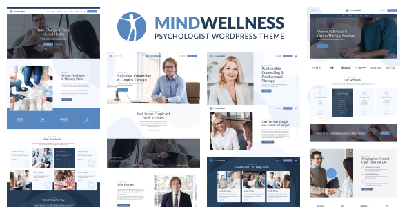 دانلود قالب وردپرس روانشناسی و مشاوره Mindwellness