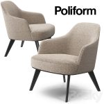دانلود فایل سه بعدی Poliform Jane armchair metal base