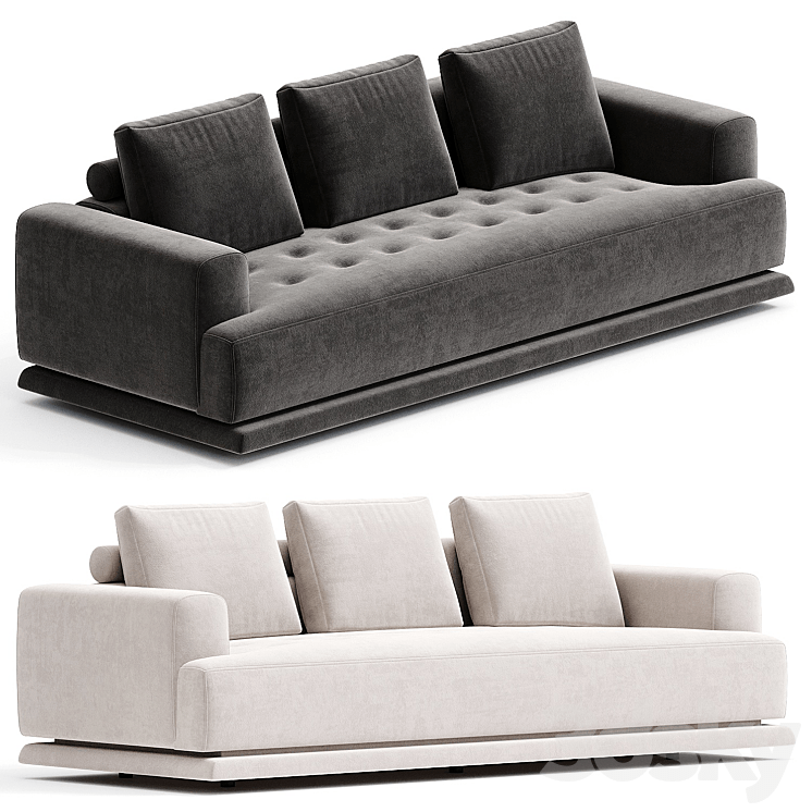 SHIKI - Sofa By Zanotta-min دانلود فایل سه بعدی SHIKI | Sofa By Zanotta