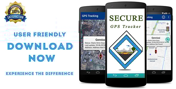 دانلود سورس اندروید Secure GPS Tracker using Traccar