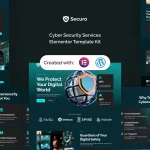 Securo - Cyber Security Services Elementor Template Kit