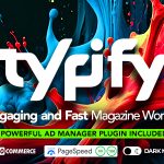 دانلود قالب مجله خبری مدرن وردپرس تیپیفای Typify
