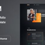 دانلود قالب موسسه خیریه وردپرس Khairah Xorim - Personal Portfolio HTML Template