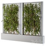 دانلود فایل سه بعدی ivy Box Plants Gray