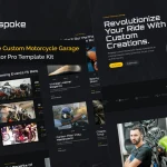 Monetra – Finance and Consulting Elementor Template Kit Bespoke - Custom Motorcycle Garage Elementor Pro Template Kit