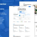 دانلود قالب المنتور وردپرس Worknow Monetra - Finance and Consulting Elementor Template Kit