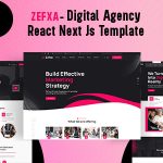 DineHub – Restaurant Food Delivery Next JS Mobile App دانلود قالب React Next Js شرکتی Zefxa