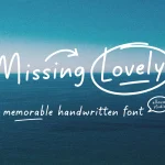 دانلود فونت Raven – Modern Logo Font دانلود فونت AL - Missing Lovely