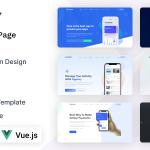 دانلود قالب Vue JS لندینگ Appexy