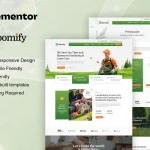 قالب باغبانی و محوطه سازی وردپرس Bloomify