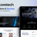 قالب دیجیتال مارکتینگ المنتور وردپرس Seolla دانلود قالب المنتور وردپرس Coretech