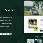 قالب المنتور شرکتی و خلاقانه وردپرس Wiragen قالب باشگاه گلف المنتور وردپرس GreenWay