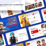 دانلود قالب HTML نمونه کار شخصی و مدرن Omio دانلود قالب پاورپوینت April's Fools Day Celebration