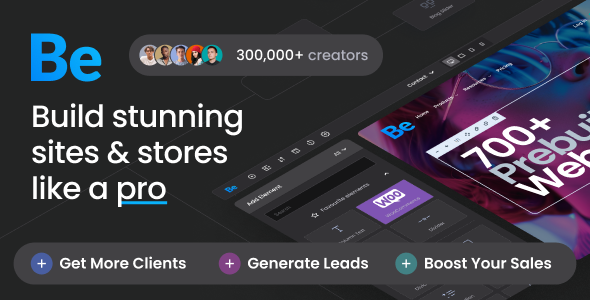 دانلود قالب وردپرس BeTheme - پوسته چند منظوره قدرتمند وردپرس