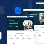دانلود قالب سایت We Voice دانلود قالب PHP فروش دوره Edumon