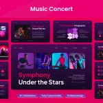 دانلود قالب پاورپوینت Melodine – Music Organizer & Studio دانلود قالب پاورپوینت Music Concert Presentation