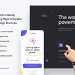دانلود رابط کاربری Collab — Landing Page Kit
