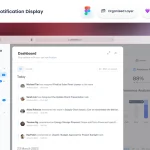 دانلود قالب شاپیفای فروشگاه جواهرات Corano + راست چین دانلود قالب فیگما Dashboard Notification Display