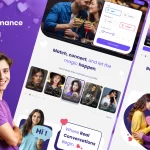 قالب فیگما Construction Services Landing Page Template دانلود قالب فیگما Dating Landing Page