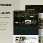 دانلود قالب کلینیک پوست و زیبایی وردپرس Glowence قالب گردشگری طبیعت و اجاره اقامتگاه وردپرس Glampio