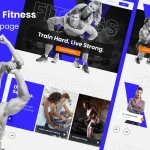 دانلود قالب فیگما Job Board Landing Page Template قالب فیگما Gymz - Gym and Fitness Landing Page Template