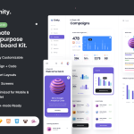 دانلود افزونه وردپرس MemberPress – مدیریت کاربران و حق عضویت وردپرس دانلود رابط کاربری Unity Dashboard Kit