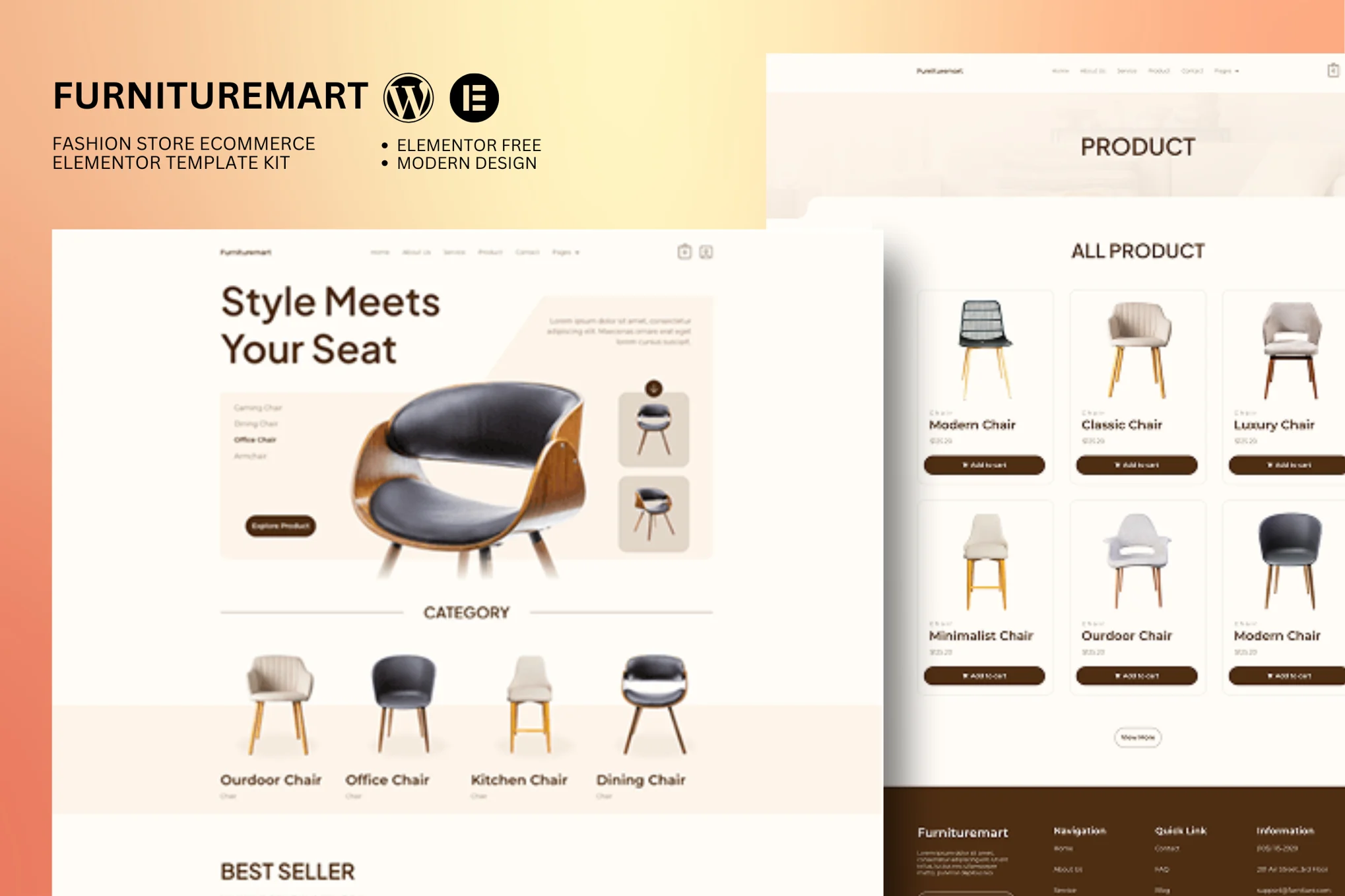 قالب المنتور Furnituremart - فروشگاه مبلمان و دکوراسیون