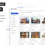 دانلود قالب فیگما Real Estate Dashboard UI Kit
