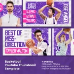 دانلود قالب تامب‌نیل یوتیوب ورزشی