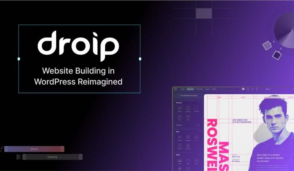 دانلود افزونه وردپرس Droip - صفحه ساز و سایت ساز وردپرس