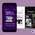 دانلود پکیج استوری Canva و اینستاگرام IT Solution & Service