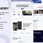 قالب المنتور Roadry - طراحی سایت آموزش رانندگی و رانندگی ایمن