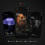 دانلود کیت رابط کاربری موبایل Wildlife Info