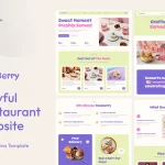 دانلود افزونه وردپرس Instagram Feed Pro قالب فیگما YassBerry - طراحی سایت شیرینیفروشی و کافه