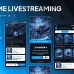 دانلود قالب Figma لندینگ پیج Meliana – جواهرات لوکس و مدرن دانلود قالب اپلیکیشن موبایل Anime Livestreaming Apps UI Kit