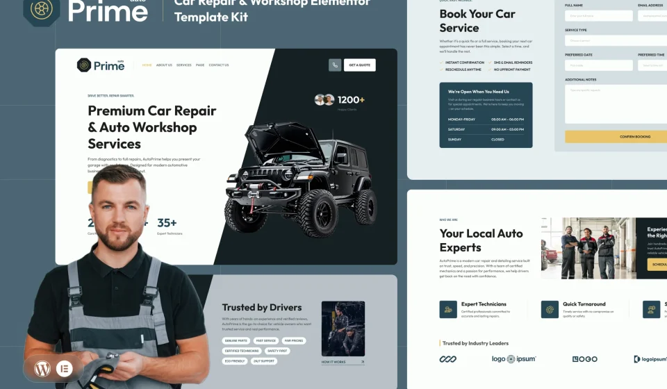 دانلود کیت قالب المنتور AutoPrime - تعمیرگاه و خدمات خودرو