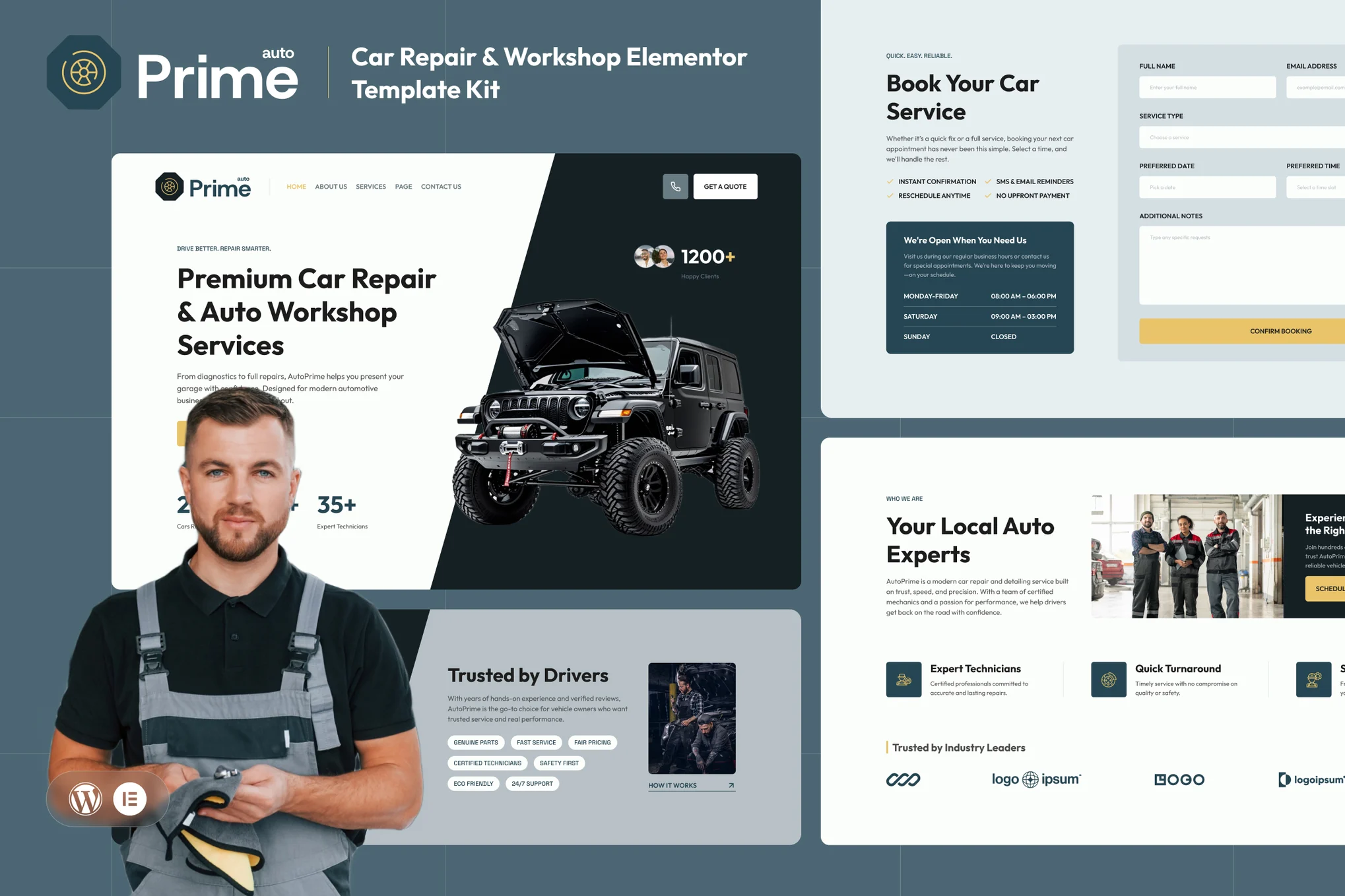دانلود کیت قالب المنتور AutoPrime - تعمیرگاه و خدمات خودرو
