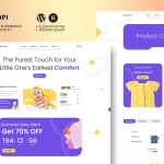 دانلود کیت قالب المنتور Babyshopi - فروشگاه لباس کودک و نوزاد