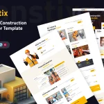 دانلود قالب Constix – کیت ساخت‌وساز و معماری برای المنتور