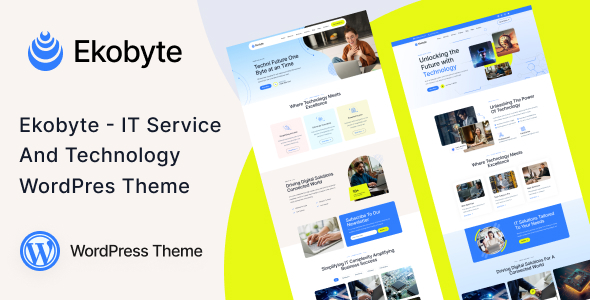دانلود قالب وردپرس Ekobyte - خدمات و فناوری اطلاعات