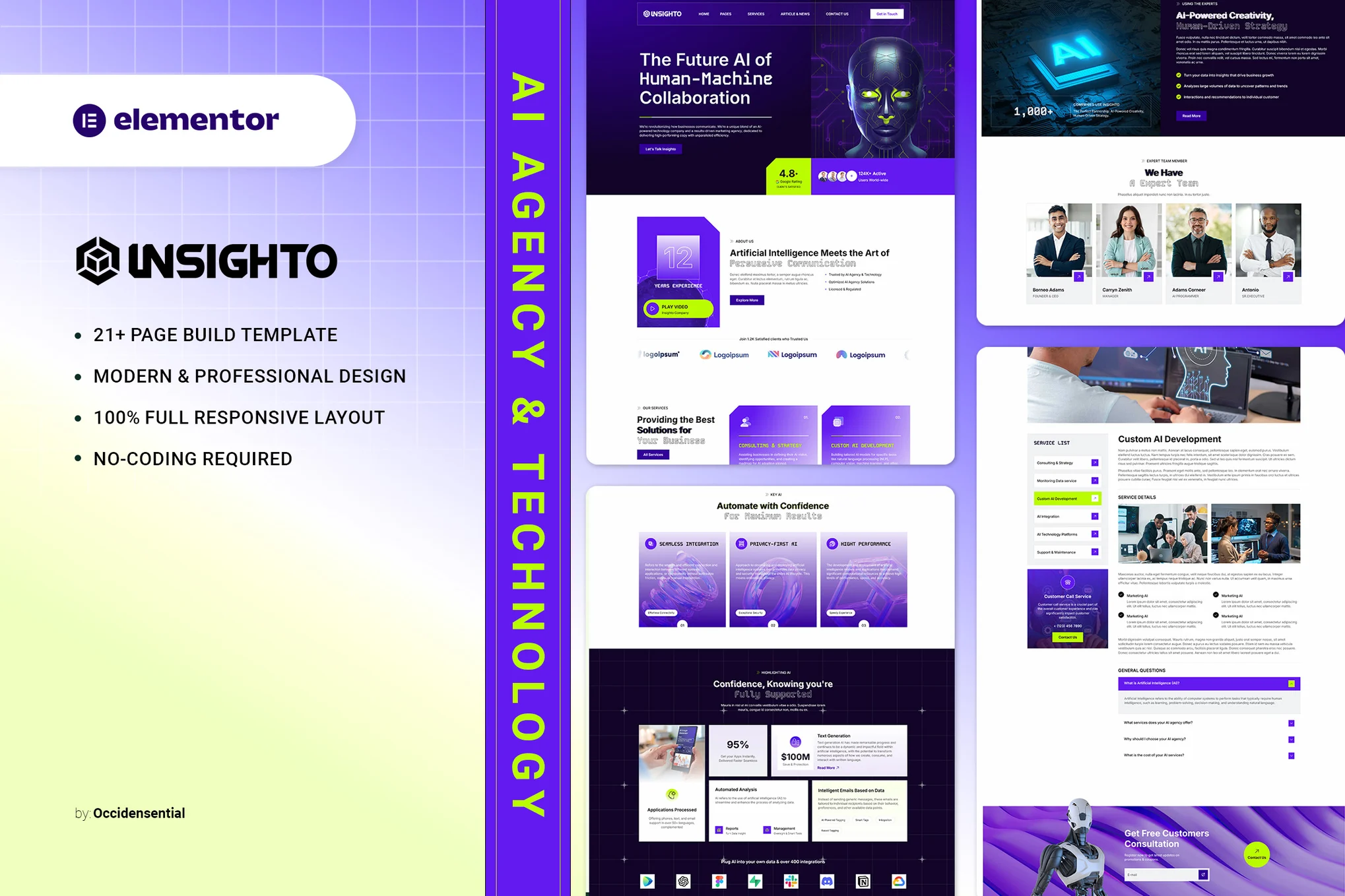 دانلود کیت المنتور Insighto - آژانس هوش مصنوعی و فناوری