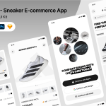 دانلود قالب داشبورد AI Meeting (مدیریت جلسات با هوش مصنوعی) دانلود کیت UI اپلیکیشن موبایل Kickerz - فروشگاه آنلاین کفش