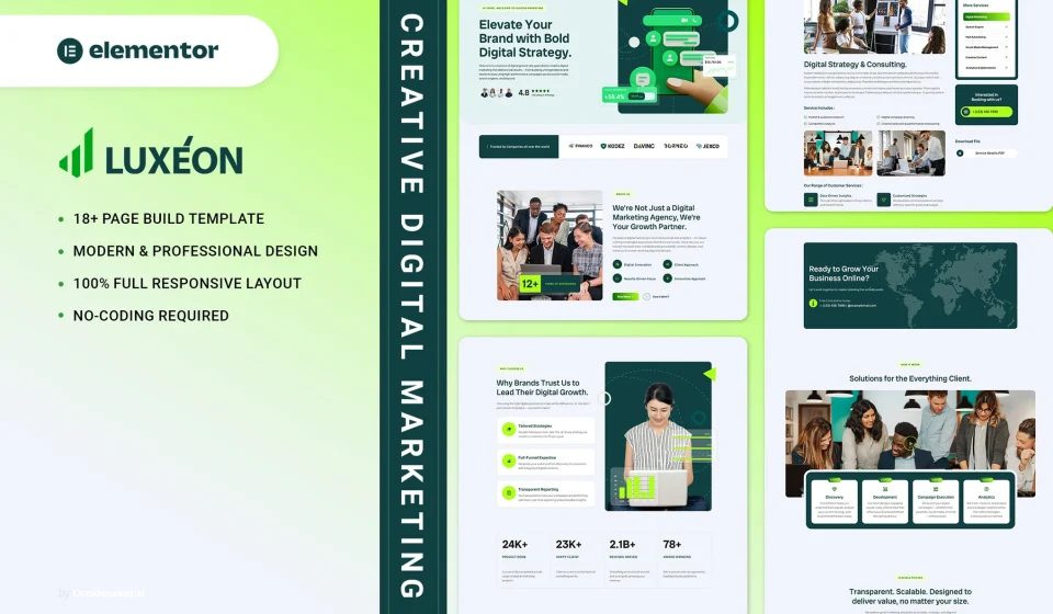 دانلود کیت المنتور Luxeon - آژانس بازاریابی دیجیتال