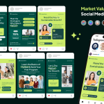 دانلود قالب کاروسل شبکه‌های اجتماعی - ارزش بازار برند