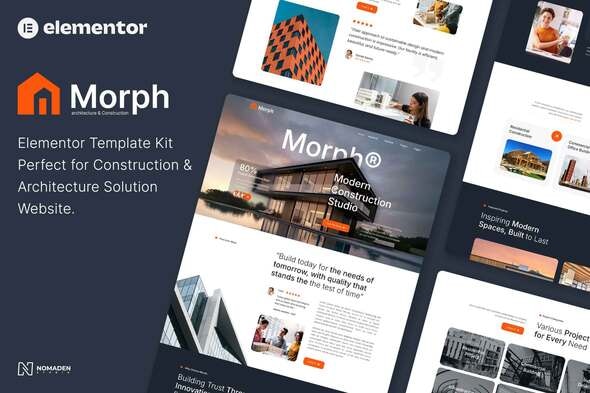 دانلود کیت قالب المنتور Morph - ساخت‌وساز و معماری