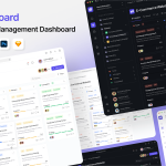 دانلود کیت UI داشبورد Syncboard - مدیریت پروژه
